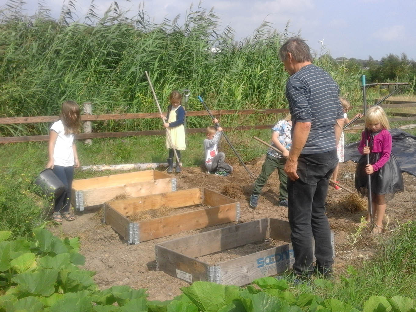 Skolehaven i Himmerlandsbyen 2018